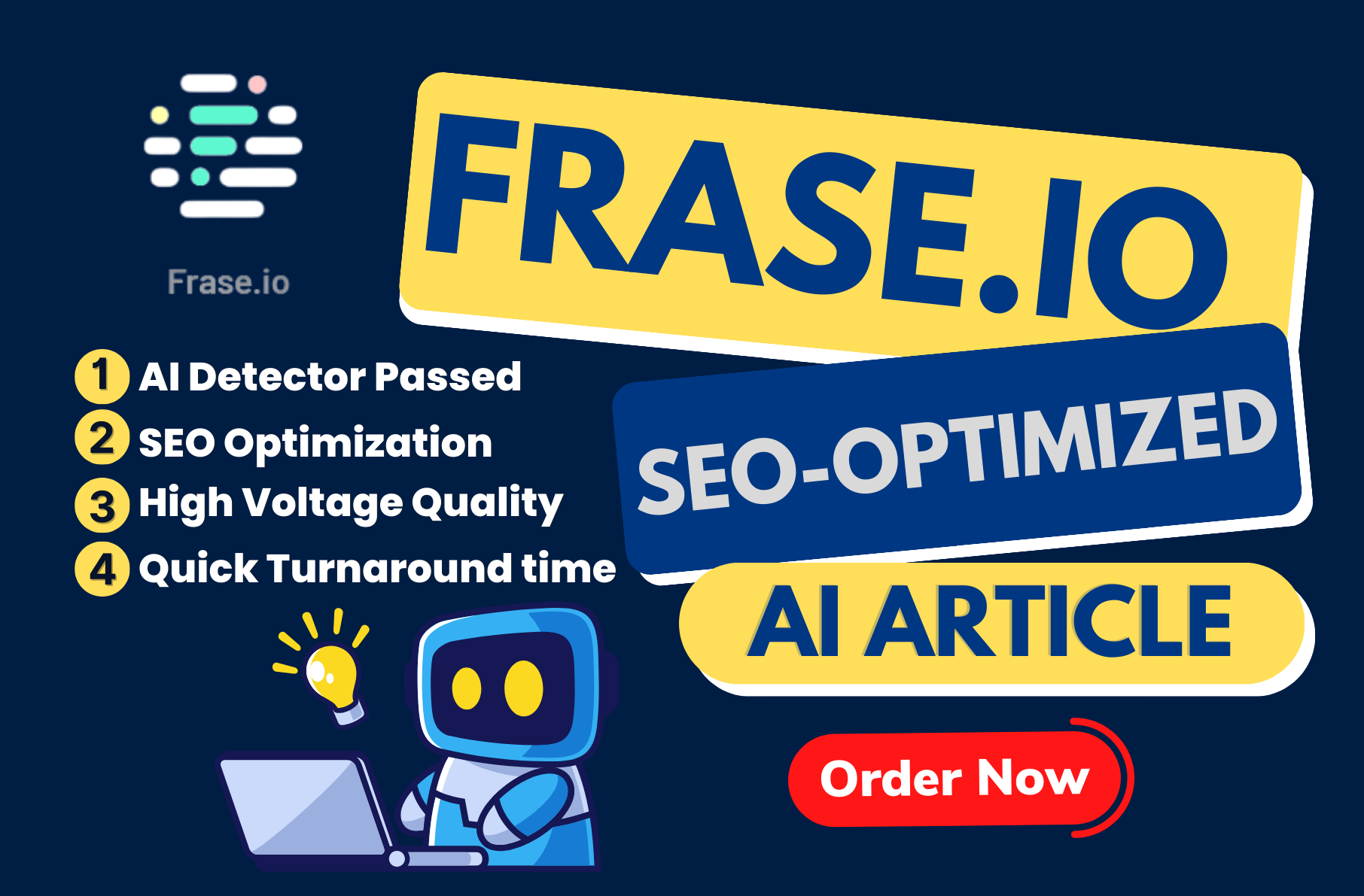 Frase.io NLP SEO-Optimized AI Written Content