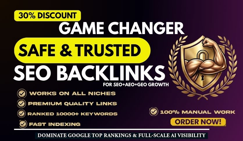 Premium High Trusted Authority Backlinks-30%OFF